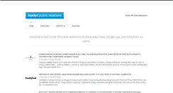 Desktop Screenshot of clientnewsfeed.hunterpr.com