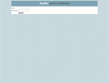Tablet Screenshot of hasbrohpr.hunterpr.com